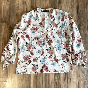 Zara Floral Blouse